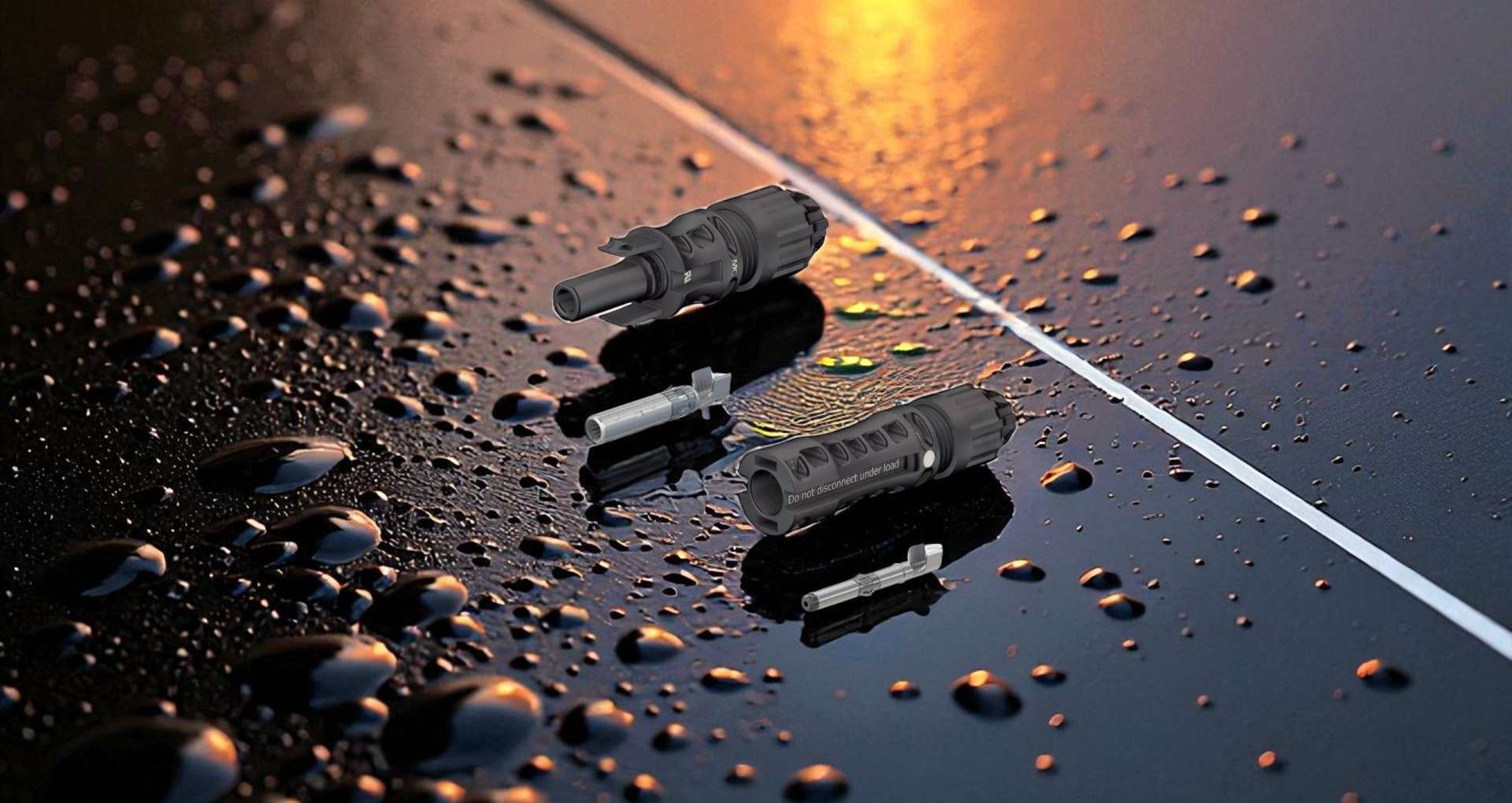 Stäubli MC4 EVO2 Photovoltaik-Stecker für Solarkabel