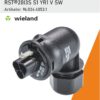 Wieland Steckverbindung Stecker (90 Grad gewinkelt) RST20 3S S1 YR1 V SW (Artikelnr. 96.034.4053.1)
