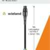 Konfektionierte Leitung mit Wieland RST20I3 Stecker